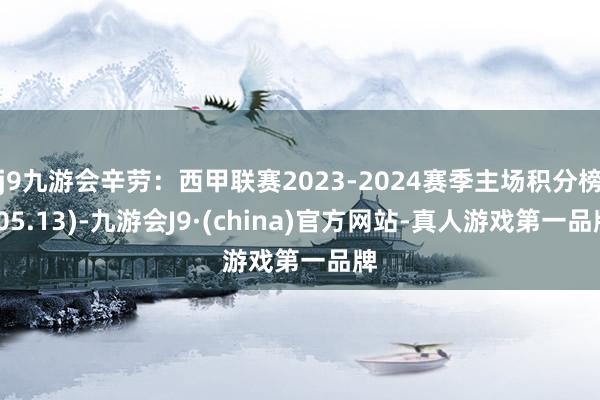 j9九游会辛劳：西甲联赛2023-2024赛季主场积分榜(05.13)-九游会J9·(china)官方网站-真人游戏第一品牌